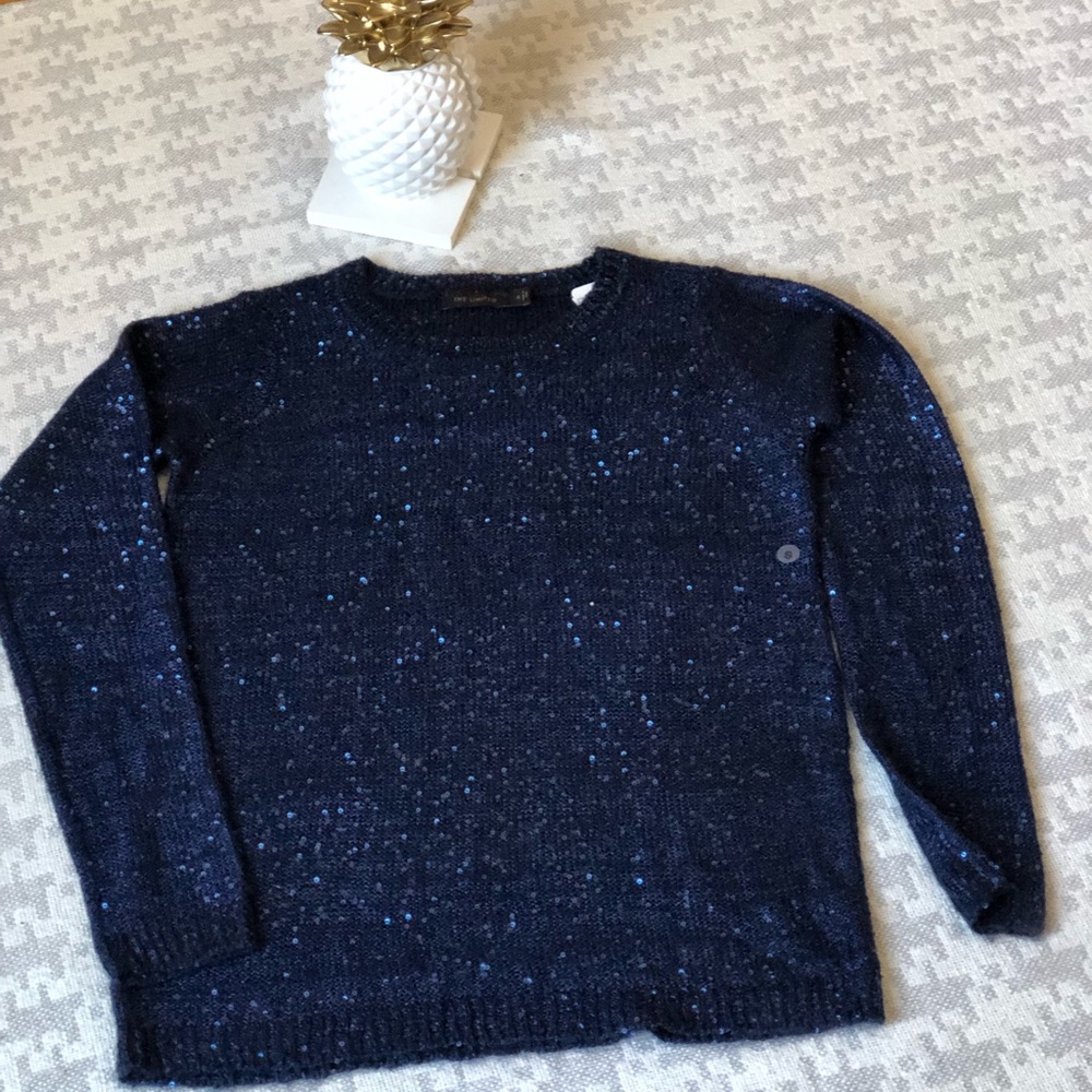 [The Limited] navy lightweight sweater-size S